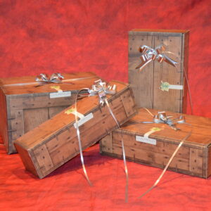 Weinkarton Holzoptik